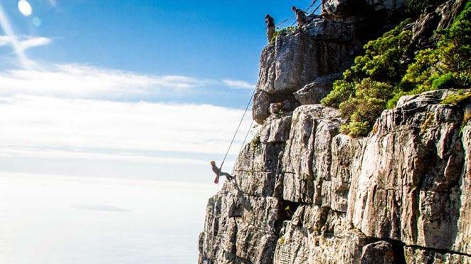 abseil table mountain cape town